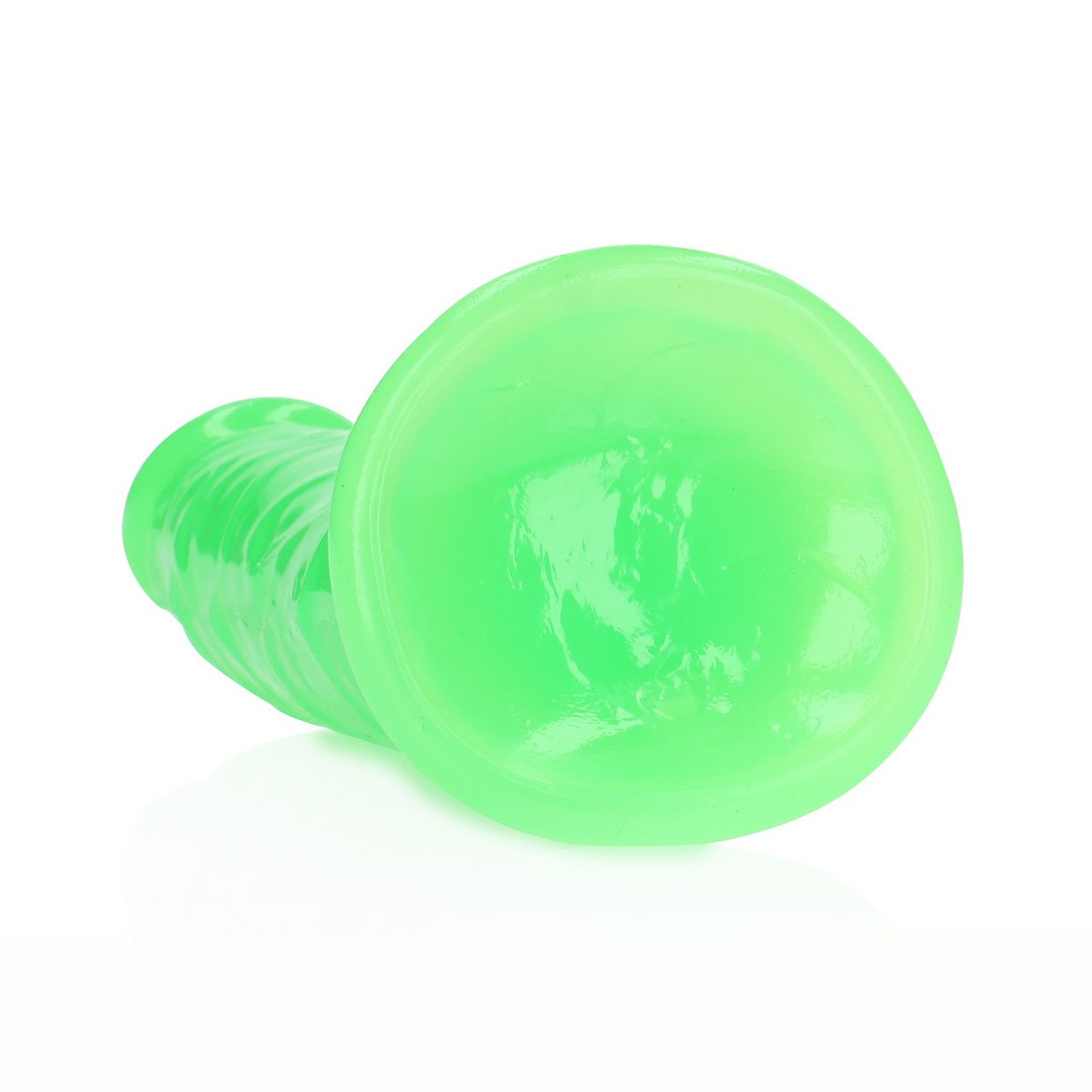 DILDO SLIM REALISTIC GLOW IN THE DARK 7'' / 18 CM REALROCK