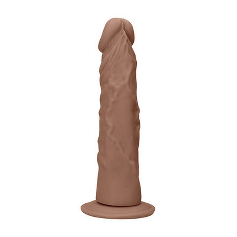 DILDO CON VENTOSA TAN 8 / 20 CM REALROCK