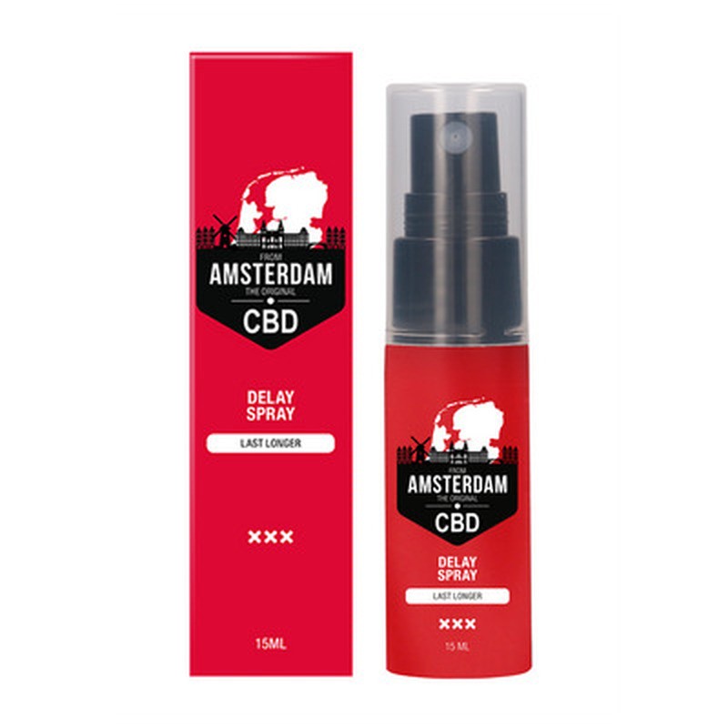 SPRAY RETARDANTE PARA HOMBRE ORIGINAL CBD FROM AMSTERDAM 0.5 FL OZ 15 ML PHARMQUESTS