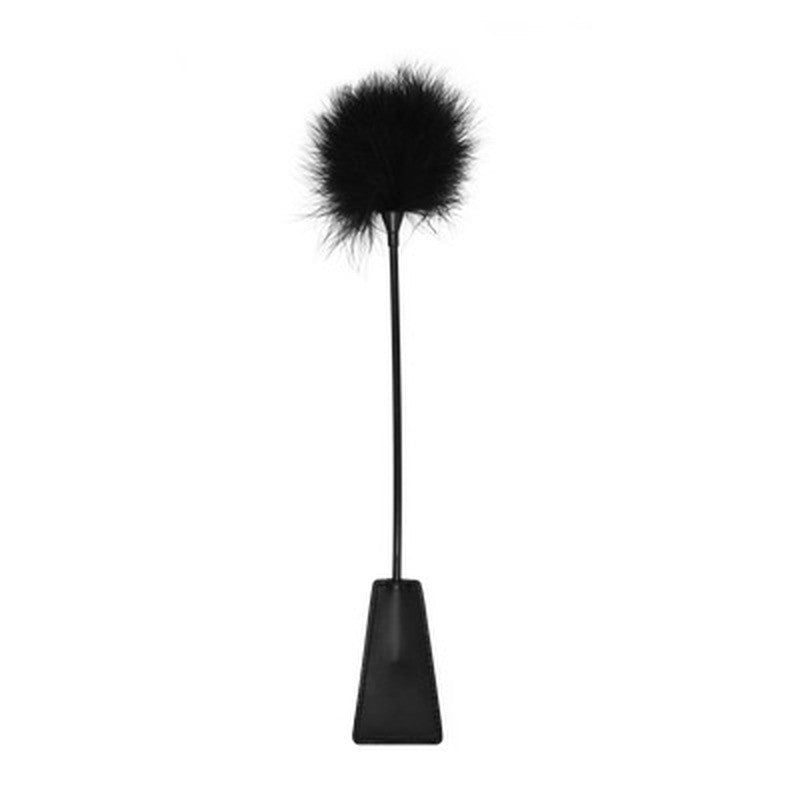 PLUMERO CON FUSTA NEGRO OUCH!
