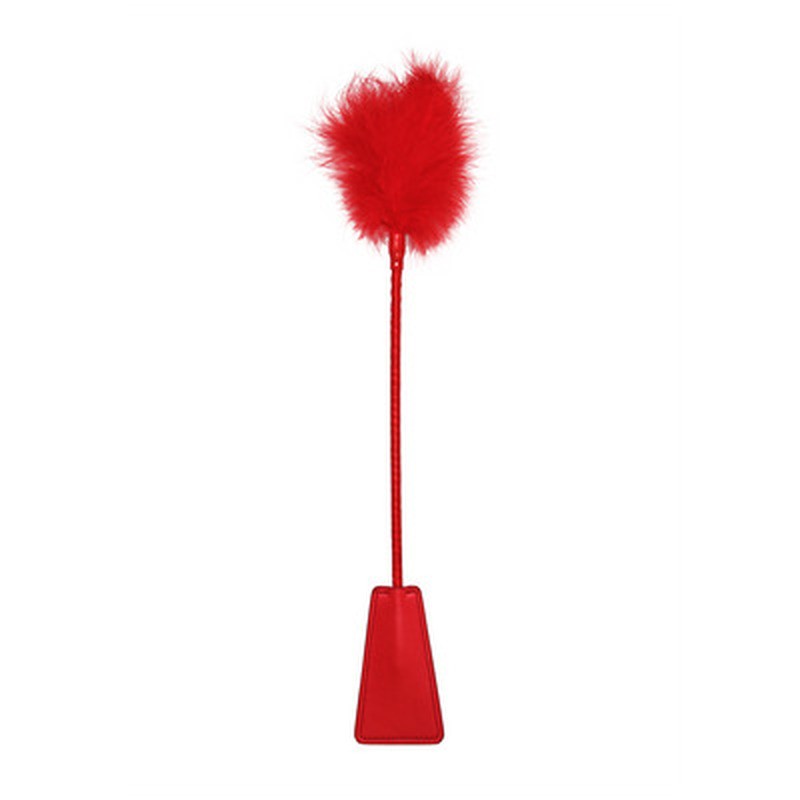 PLUMERO CON FUSTA ROJA OUCH!