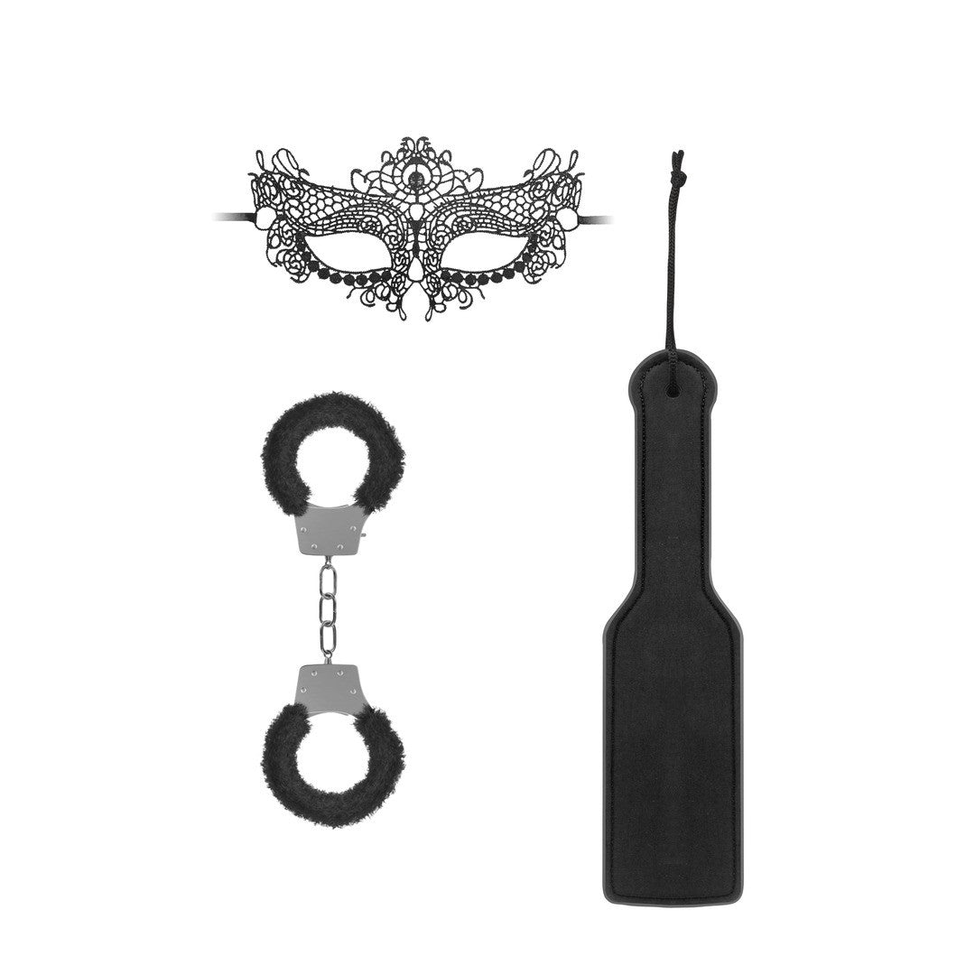 KIT BONDAGE INTRODUCTORY BONDAGE KIT 3 NEGRO OUCH!
