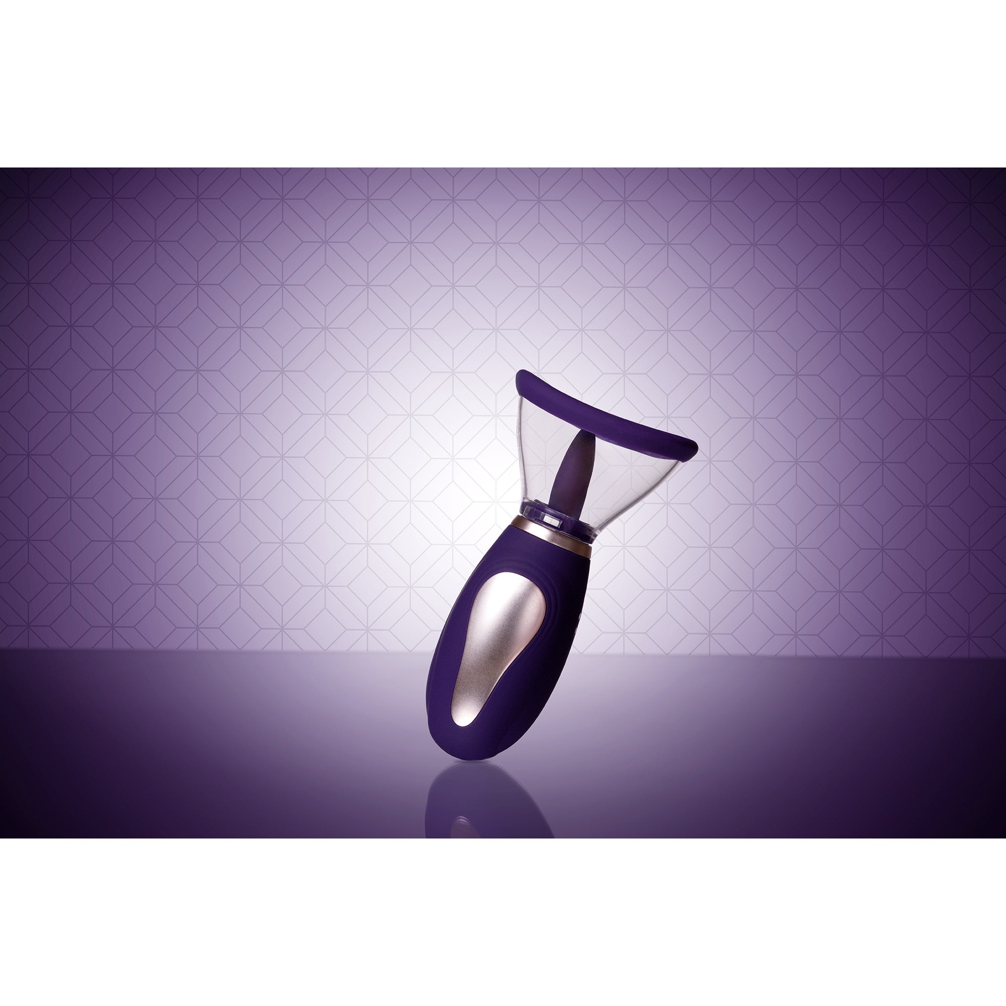 BOMBA VULVAR Y DE SENOS RECARGABLE ENHANCE MORADO PUMPED