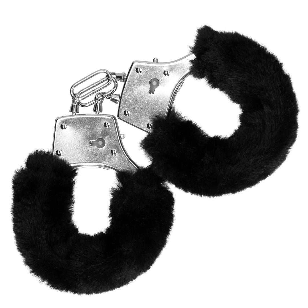 ESPOSAS DE FELPA FURRY METAL NEGRO OUCH!