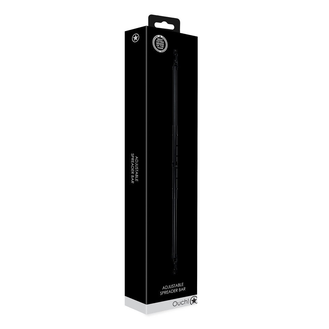 BARRA SEPARADORA ADJUSTABLE SPREADER BAR NEGRO OUCH!