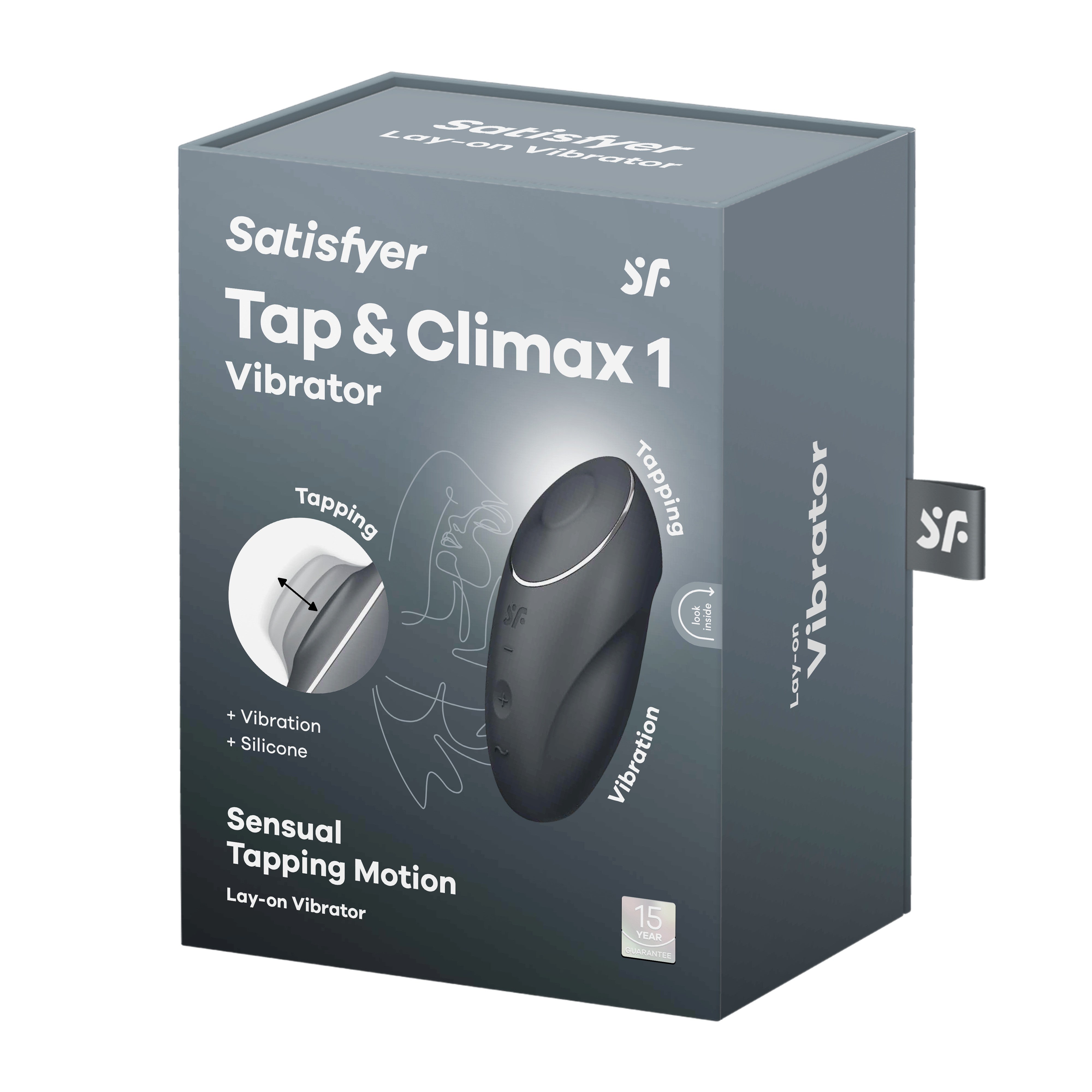 Tap and Climax 1 Vibración y Tapping Negro