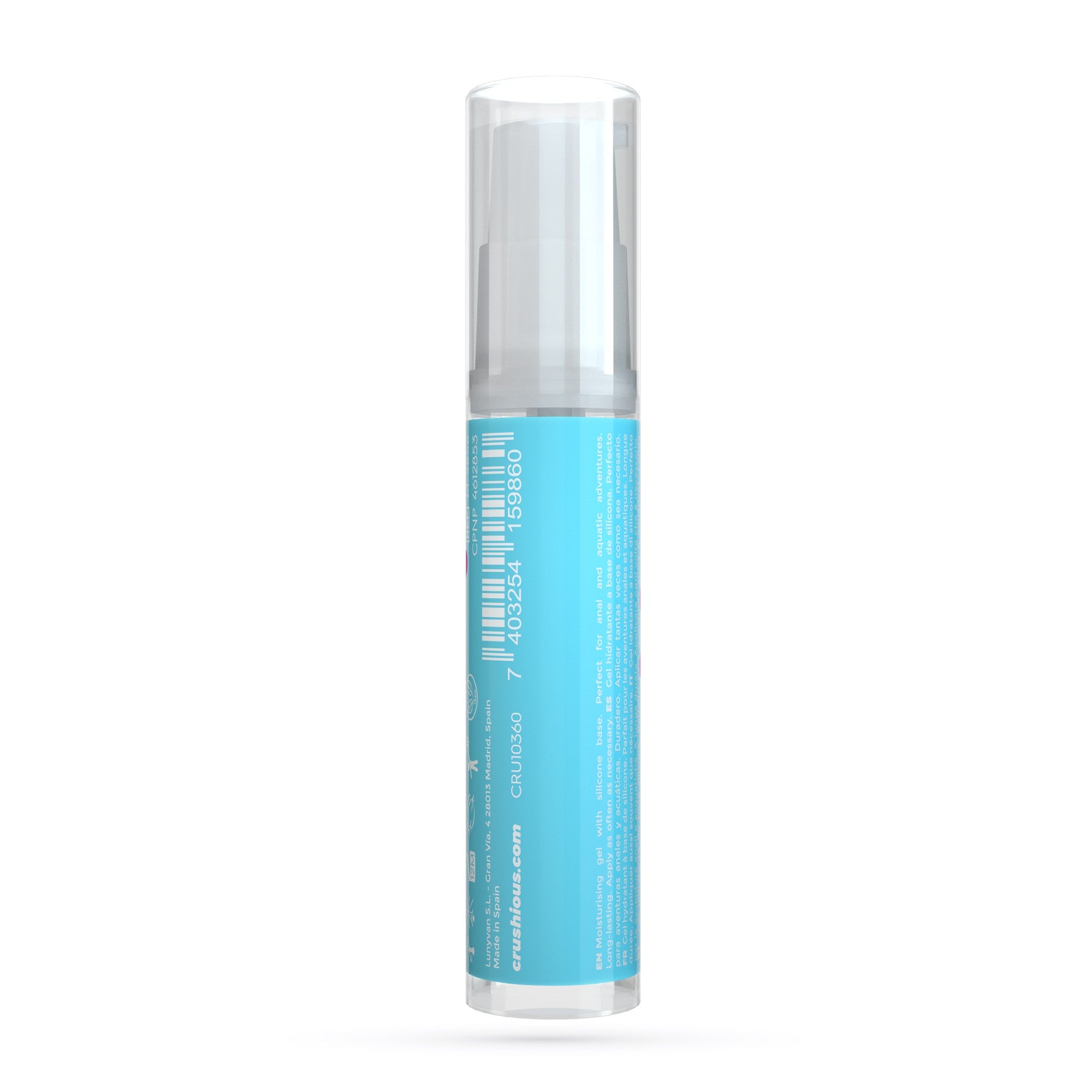 GEL LUBRICANTE SPLASH DE SILICONA CRUSHIOUS 10ML