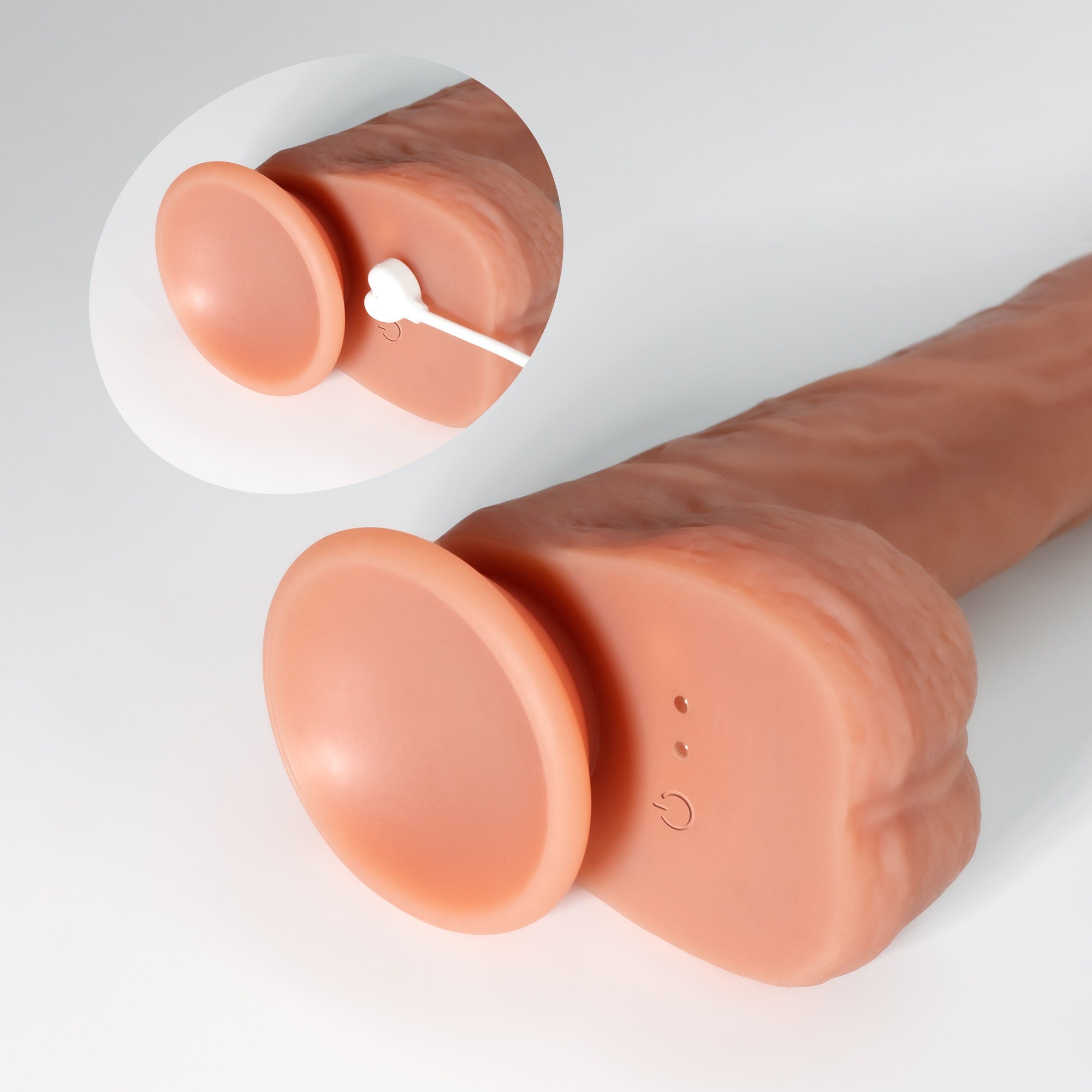 VIBRADOR DE SILICONA LÍQUIDA INVIKTUS VIBE 7,5 CRUSHIOUS PIEL