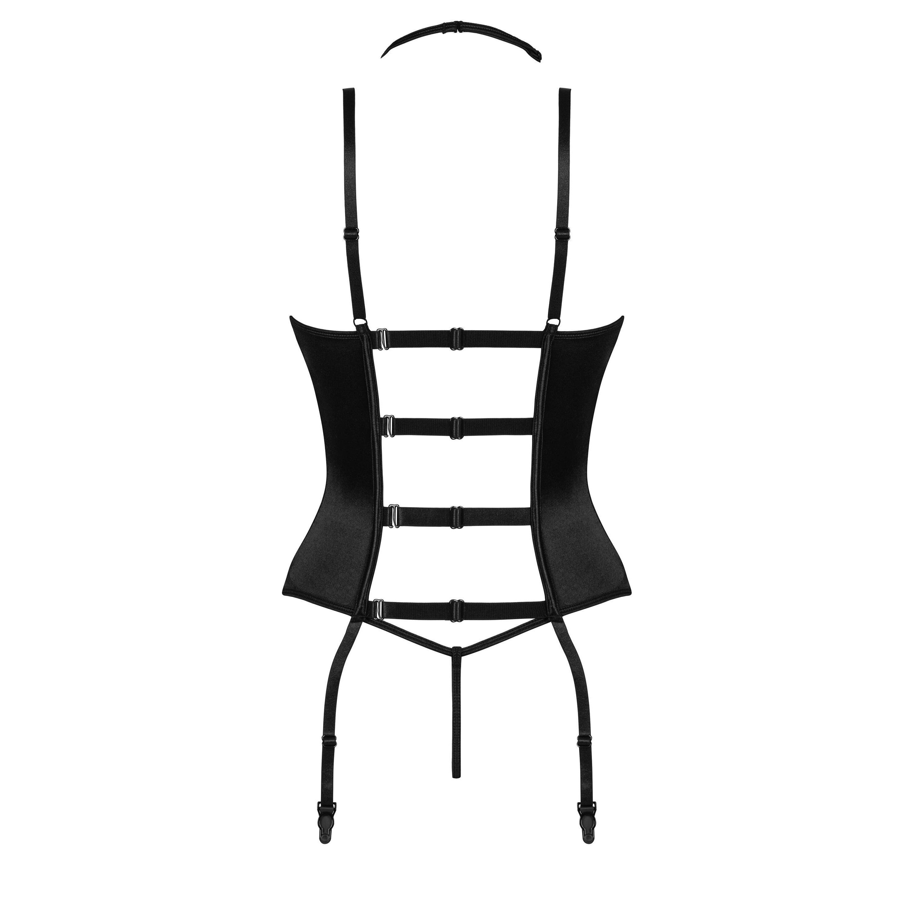 CORSÉ Y TANGA JOANNA NEGRO BEAUTY NIGHT FASHION