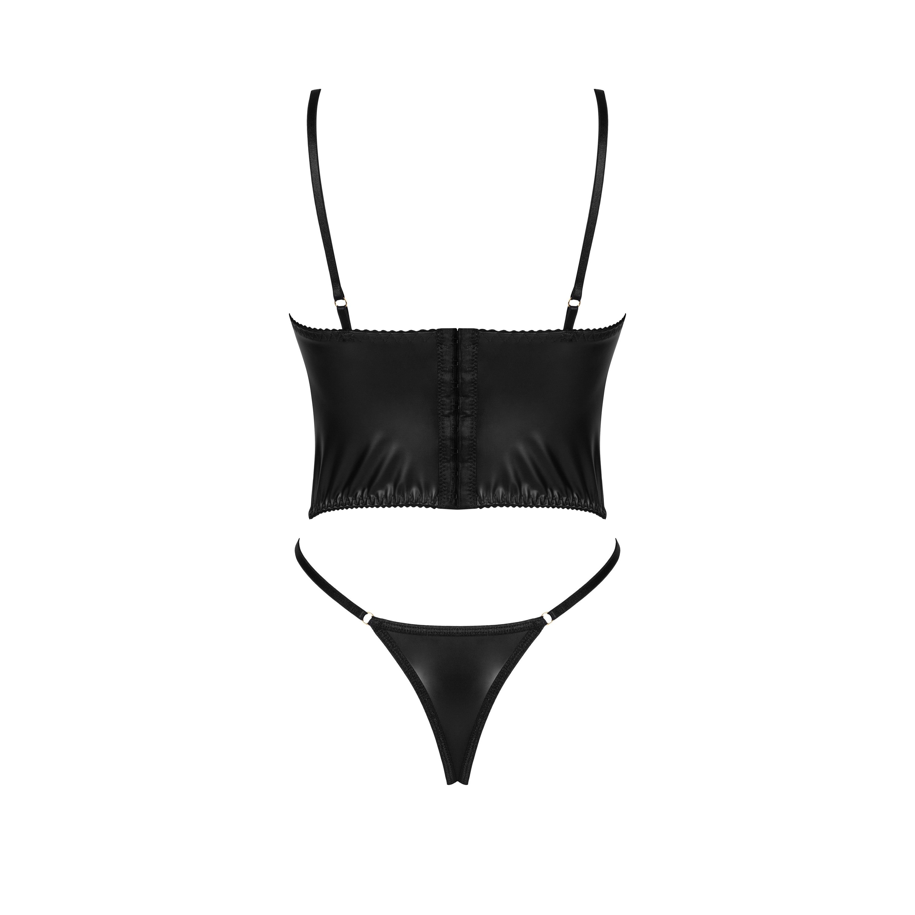 CONJUNTO DE 2 PIEZAS SASHA NEGRO BEAUTY NIGHT FASHION