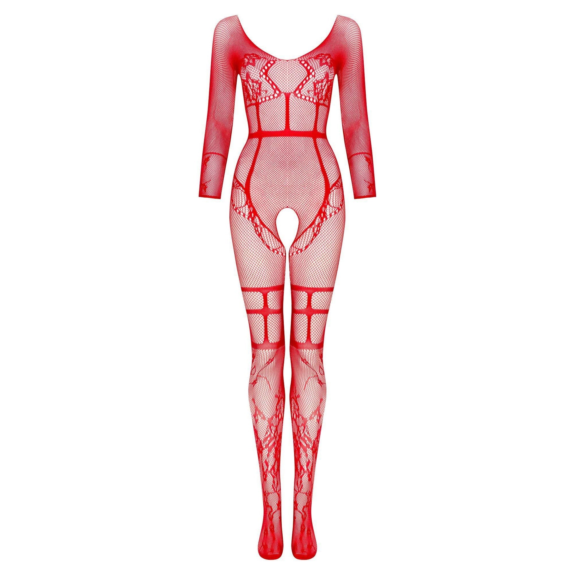 CATSUIT LORNA ROJO BEAUTY NIGHT FASHION