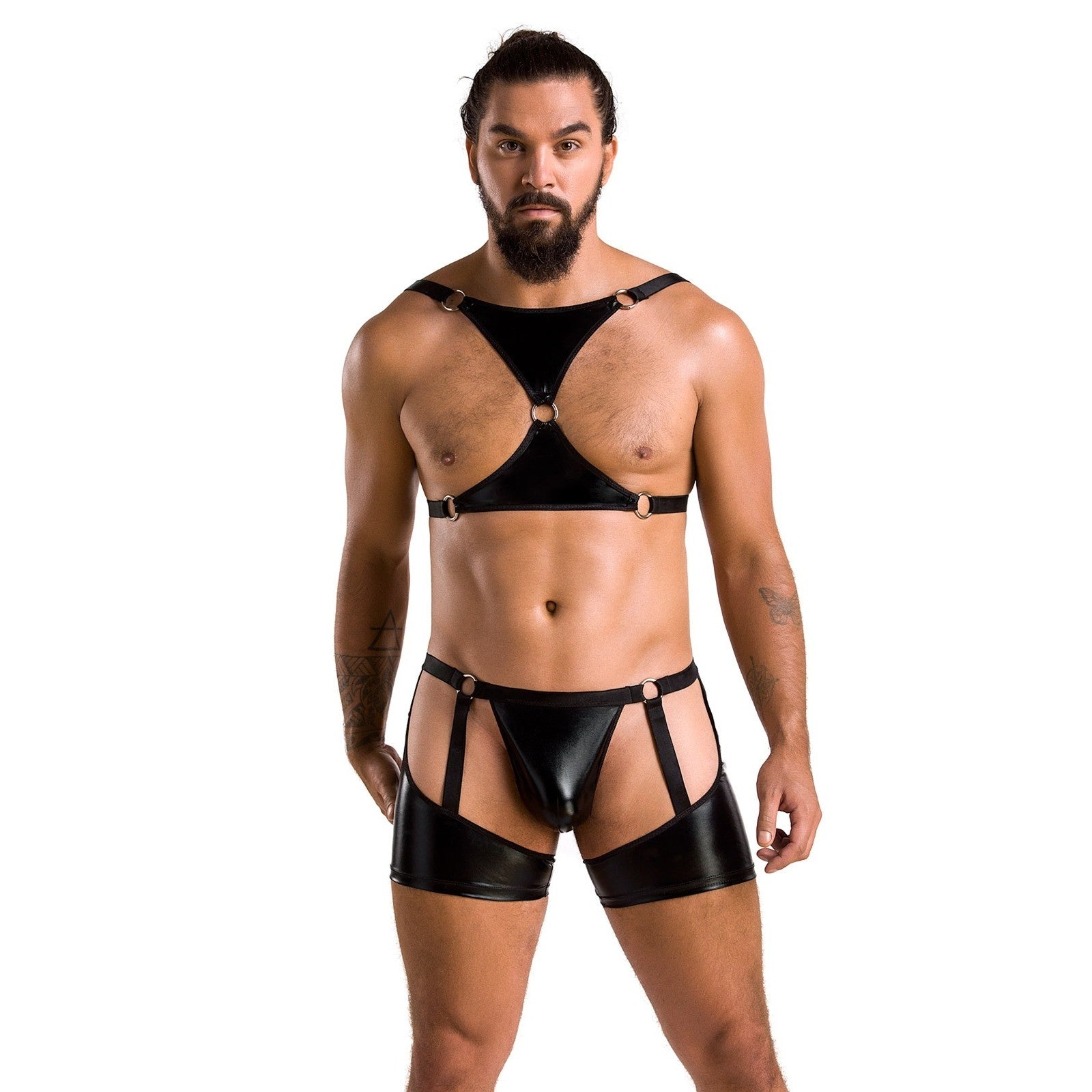 CONJUNTO DE 2 PIEZAS ARON NEGRO PASSION