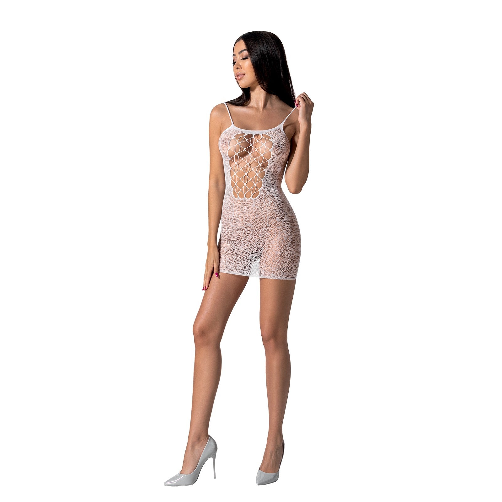 VESTIDO BS096 BLANCO EROTIC LINE PASSION