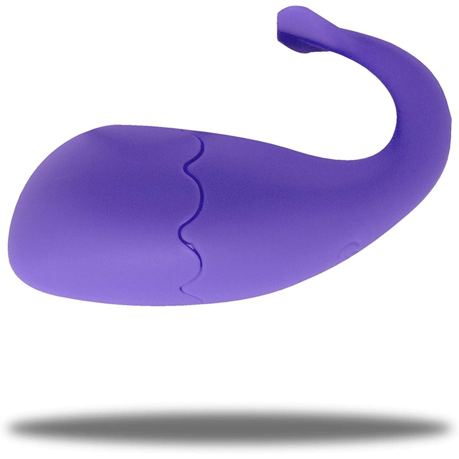 HUEVO VIBRADOR RECARGABLE CON MANDO BARINE MORADO EVOQUE