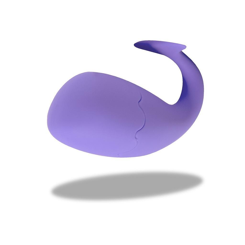 HUEVO VIBRADOR RECARGABLE CON MANDO BARINE MORADO EVOQUE