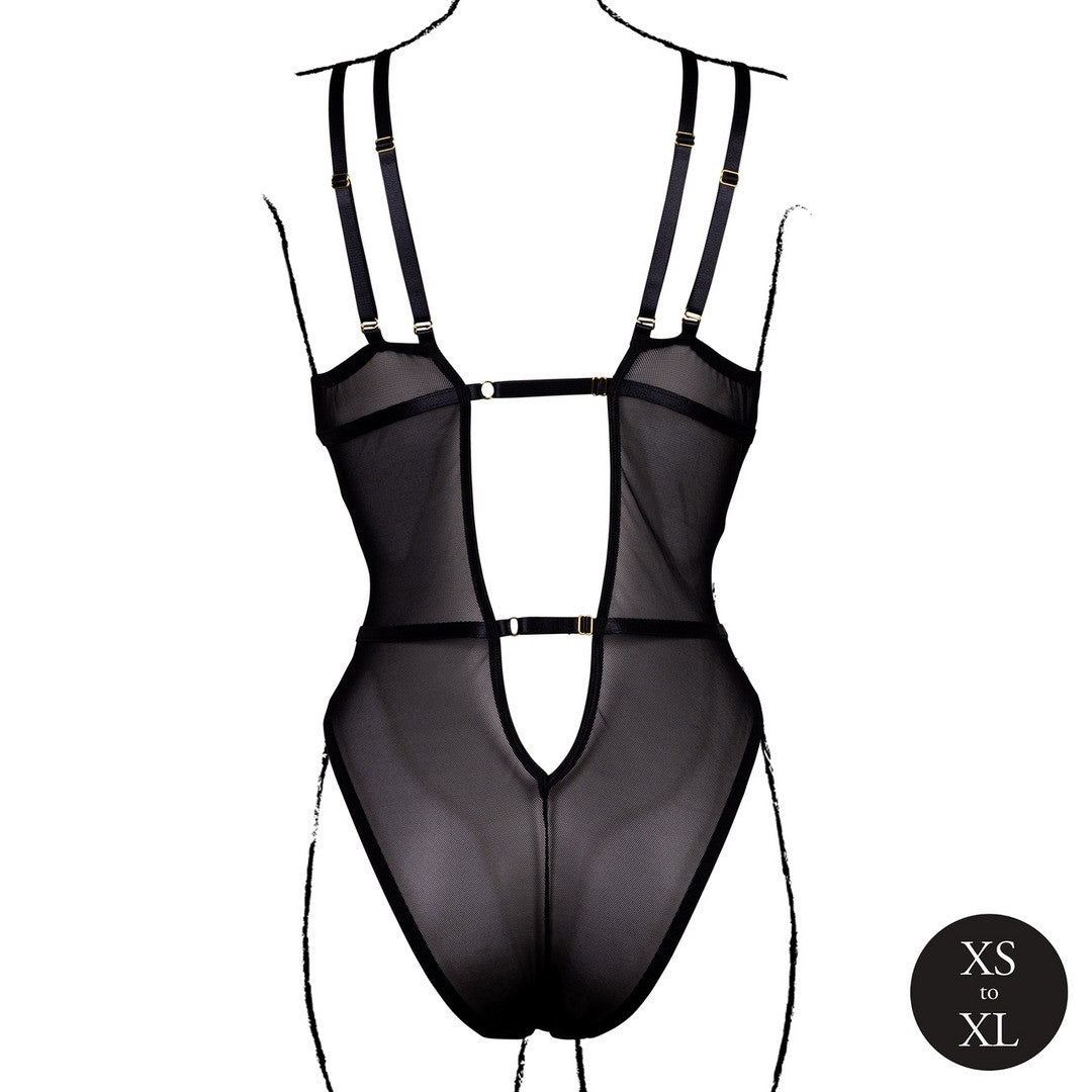BODY WIRELESS LACE NEGRO LE DÉSIR