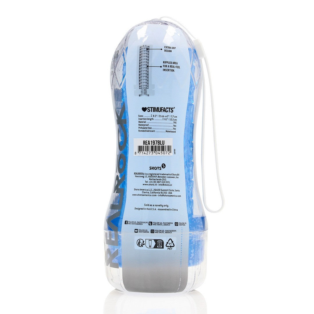 MASTURBADOR EASY RIDER TEXTURED AZUL REALROCK