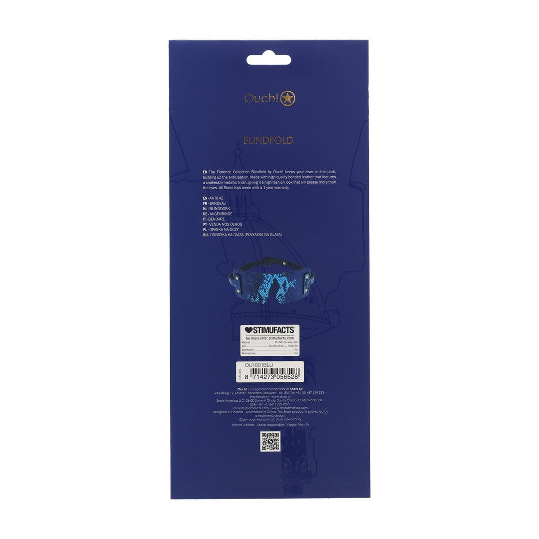 ANTIFAZ FLORENCE COLLECTION AZUL OUCH!