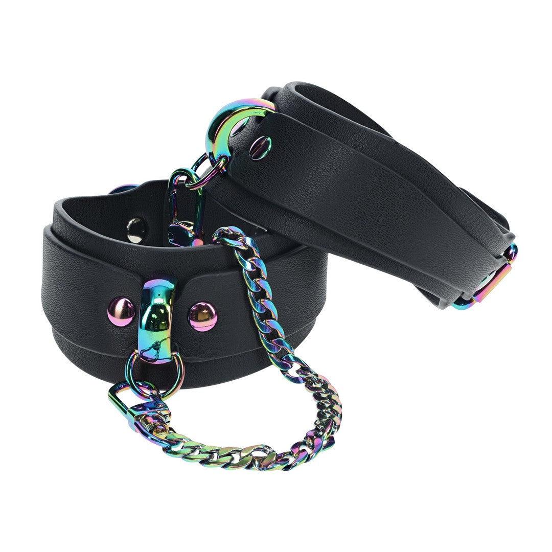 ESPOSAS PARA TOBILLOS VENICE COLLECTION NEGRAS OUCH!