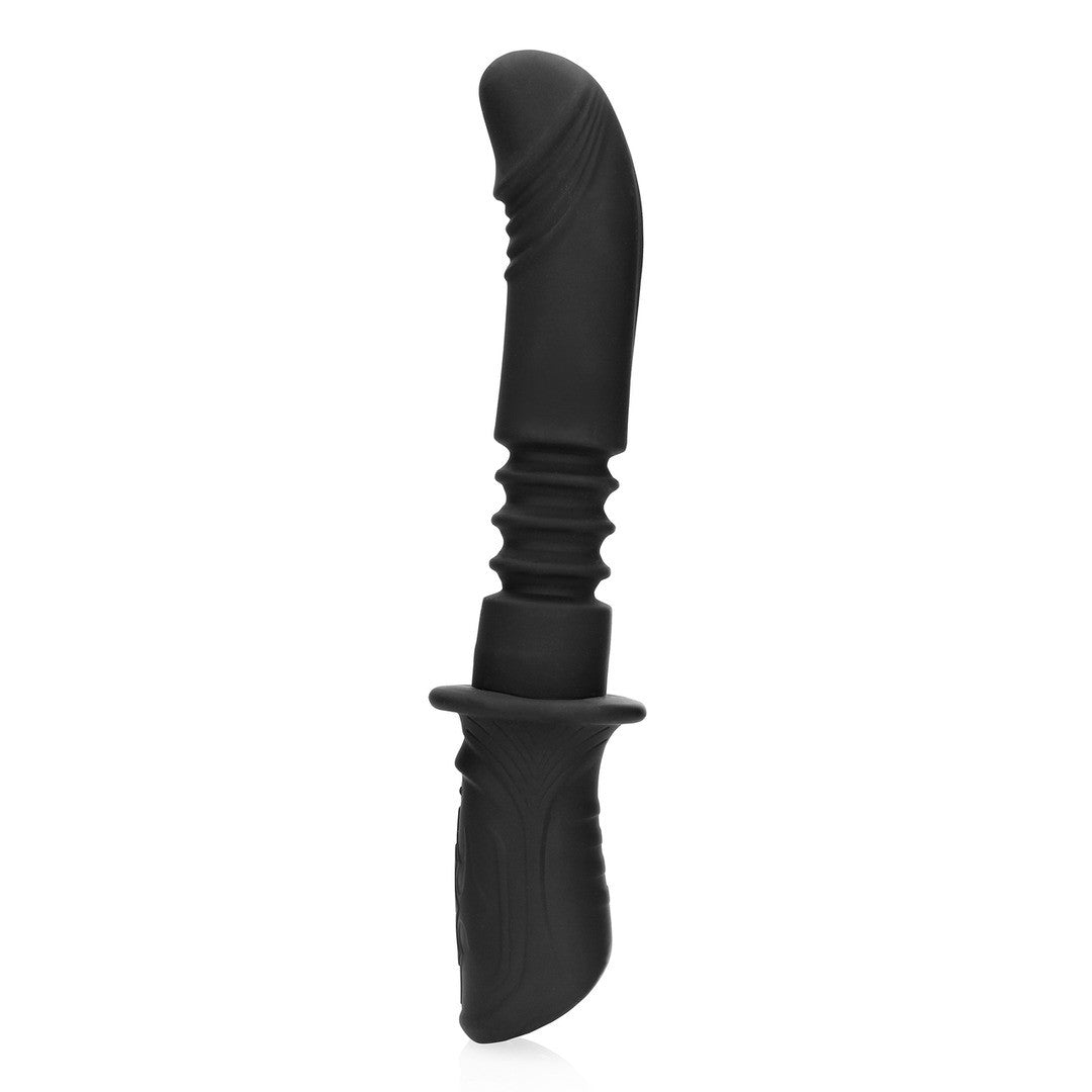 MÁQUINA SEXUAL HAND HELD VIBRATING AND THRUSTING OUCH!