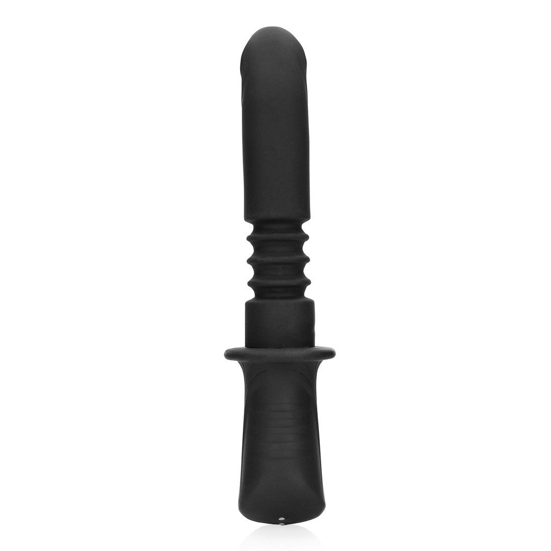 MÁQUINA SEXUAL HAND HELD VIBRATING AND THRUSTING OUCH!
