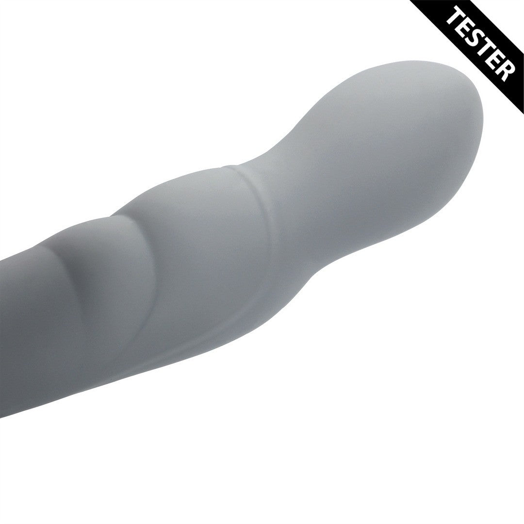 TESTER ESTIMULADOR DE PRÓSTATA CON ROTACIÓN Y MANDO A DISTANCIA GRIS LOVELINE