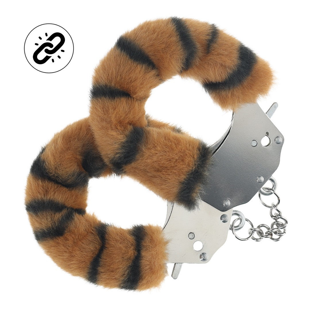 ESPOSAS DE FELPA HEAVY-DUTY FLUFFY TIGER OUCH!