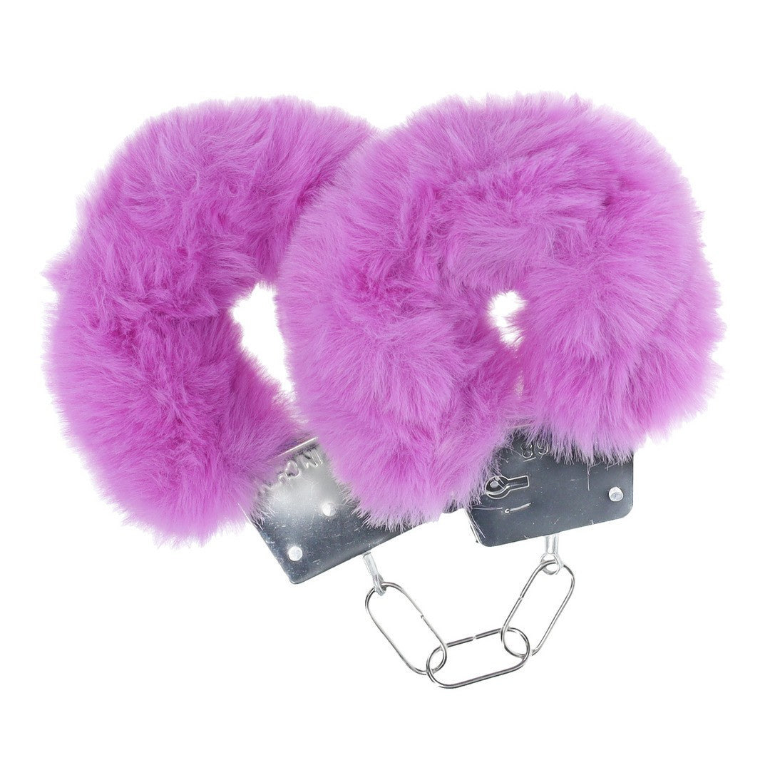 ESPOSAS DE FELPA CLASSIC FLUFFY MORADO OUCH!