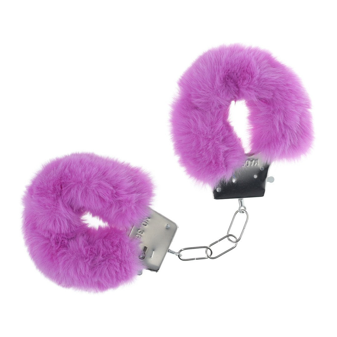 ESPOSAS DE FELPA CLASSIC FLUFFY MORADO OUCH!