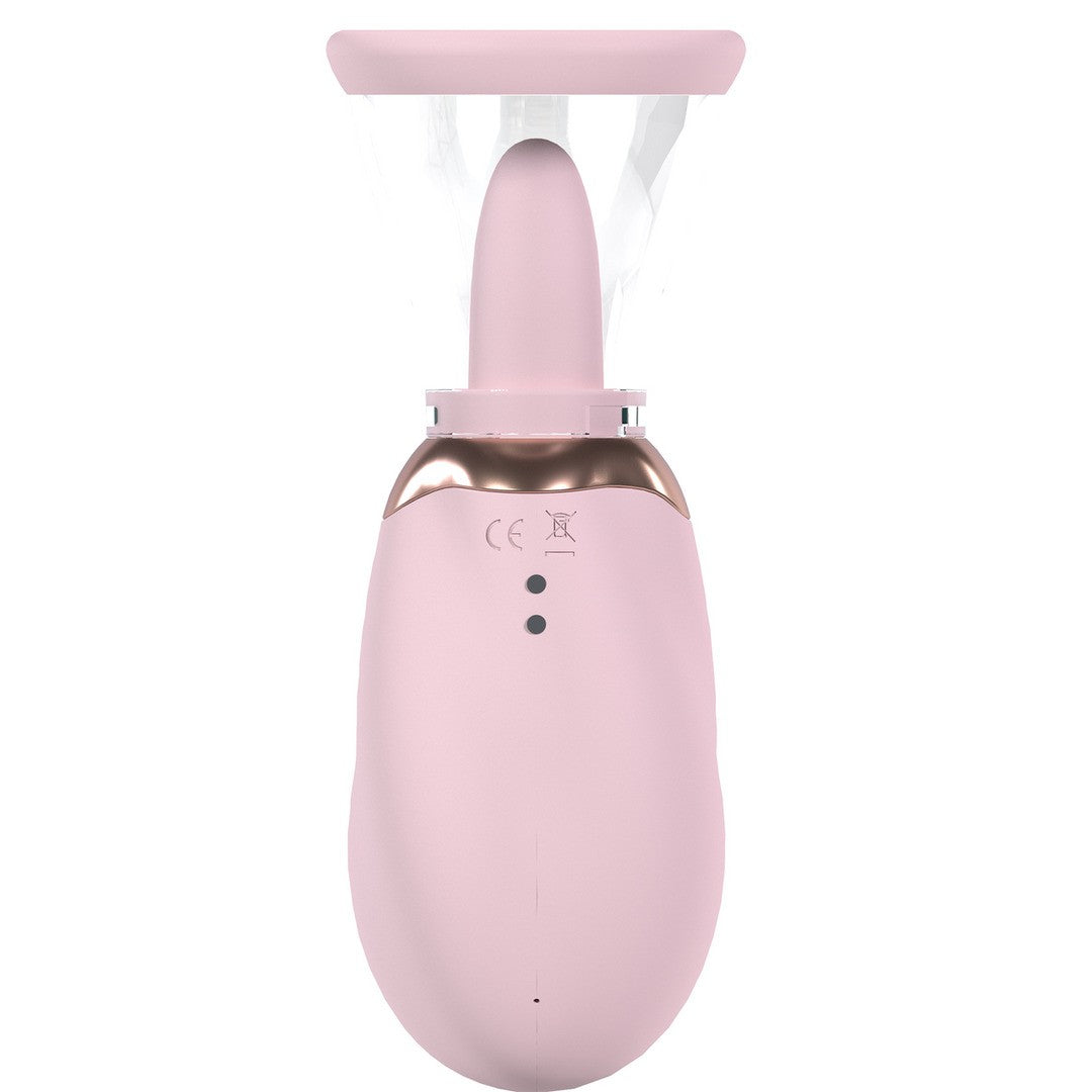 BOMBA RECARGABLE PARA LA VULVA Y EL PECHO BOOST ROSA PUMPED
