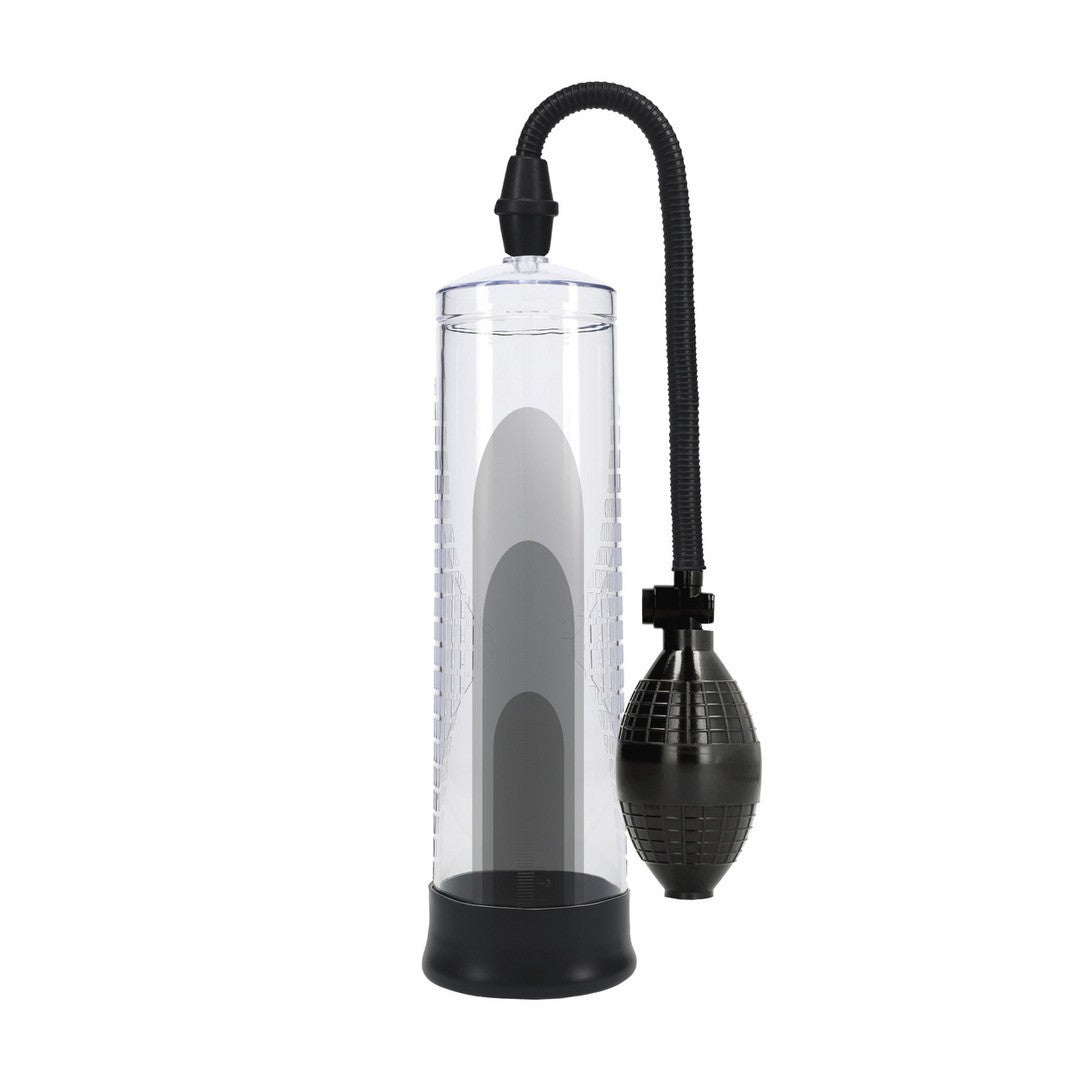 BOMBA PARA EL PENE BASIC PUMP TRANSPARENTE PUMPED