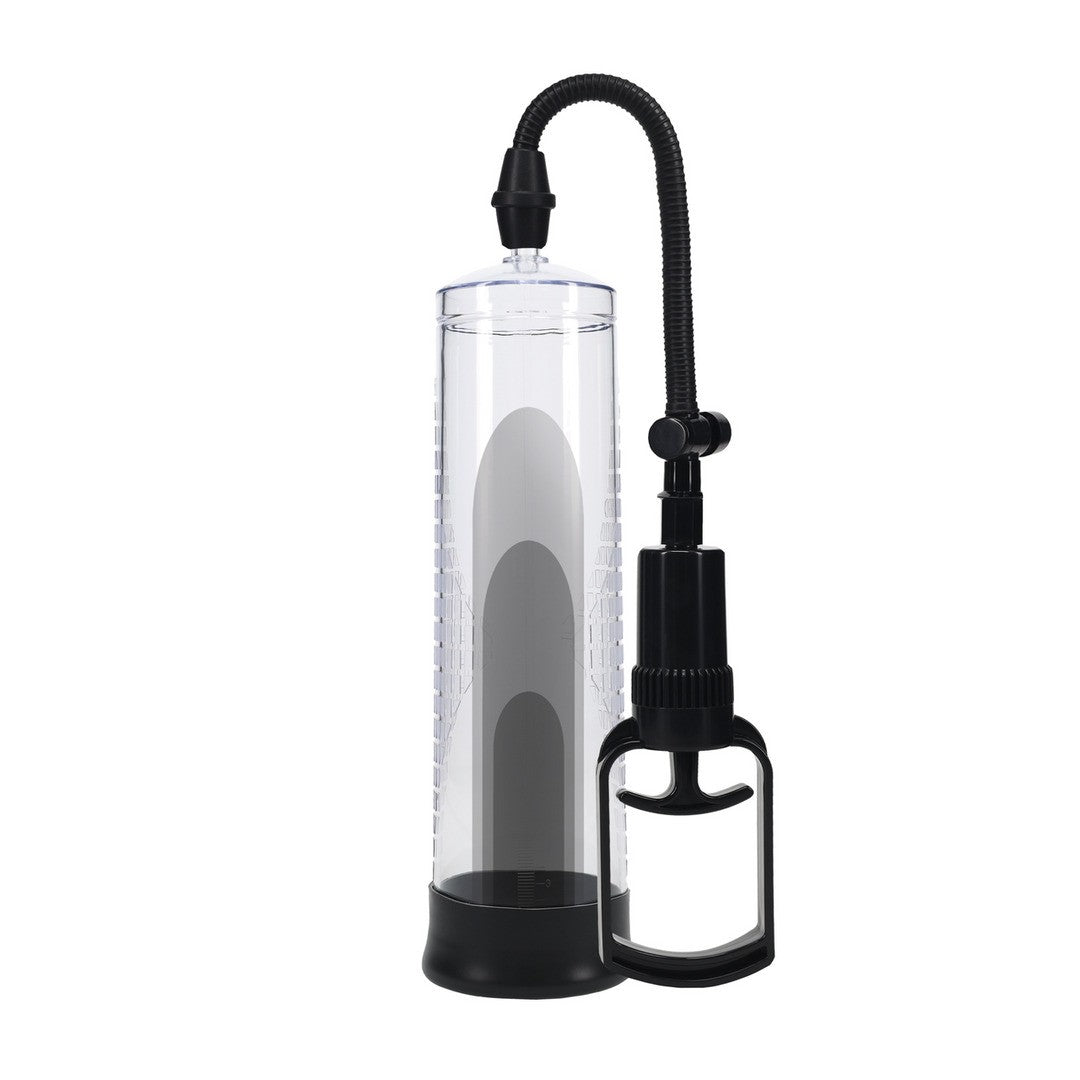 BOMBA PARA EL PENE BASIC PUMP 2 TRANSPARENTE PUMPED