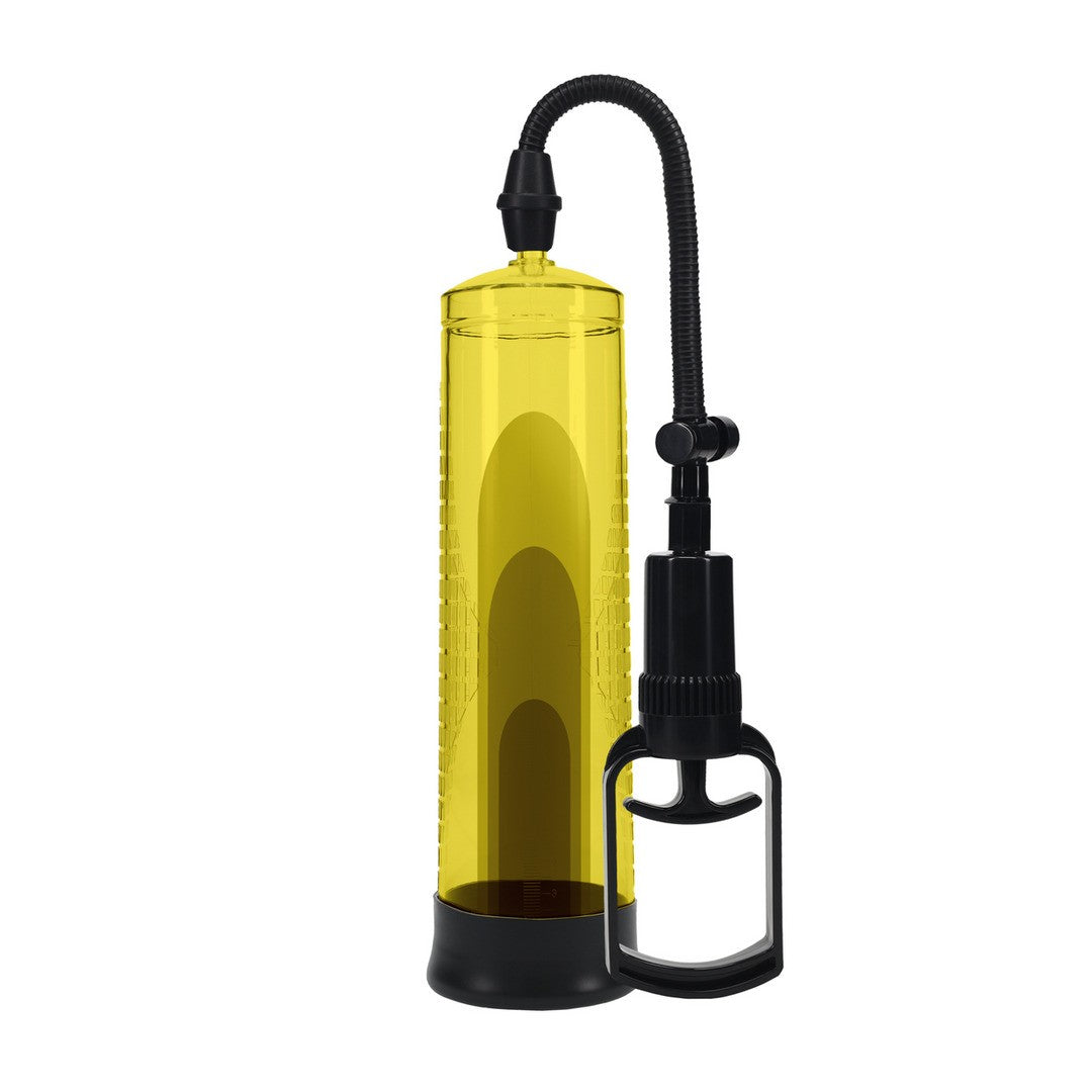 BOMBA PARA EL PENE BASIC PUMP 2 AMARILLO PUMPED