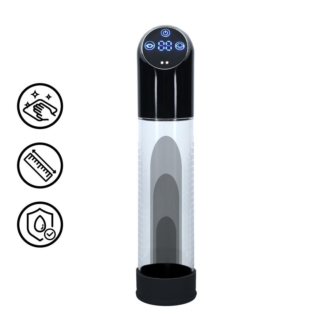 BOMBA AUTOMÁTICA PARA EL PENE NEGRA PUMPED