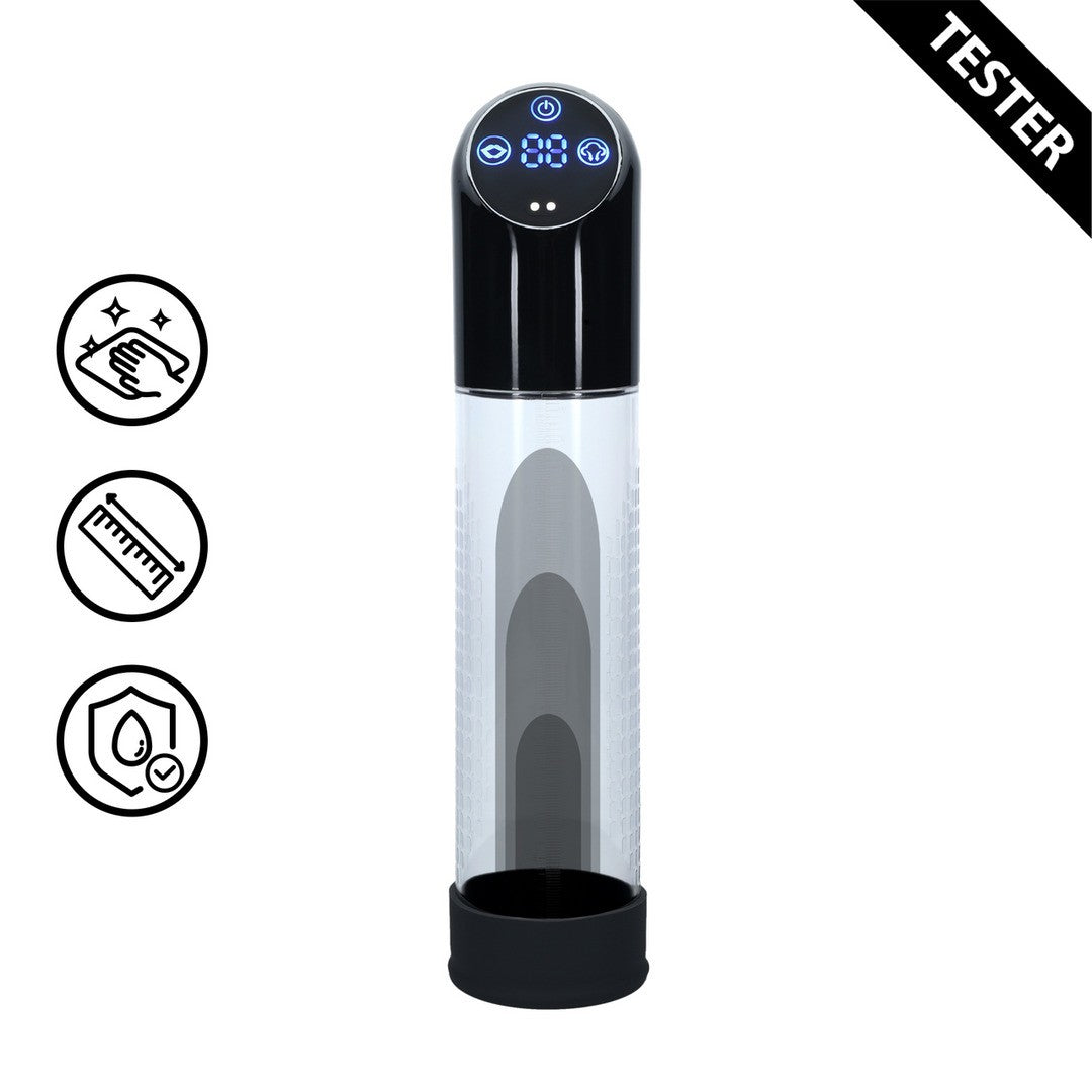TESTER BOMBA AUTOMÁTICA PARA EL PENE NEGRA PUMPED