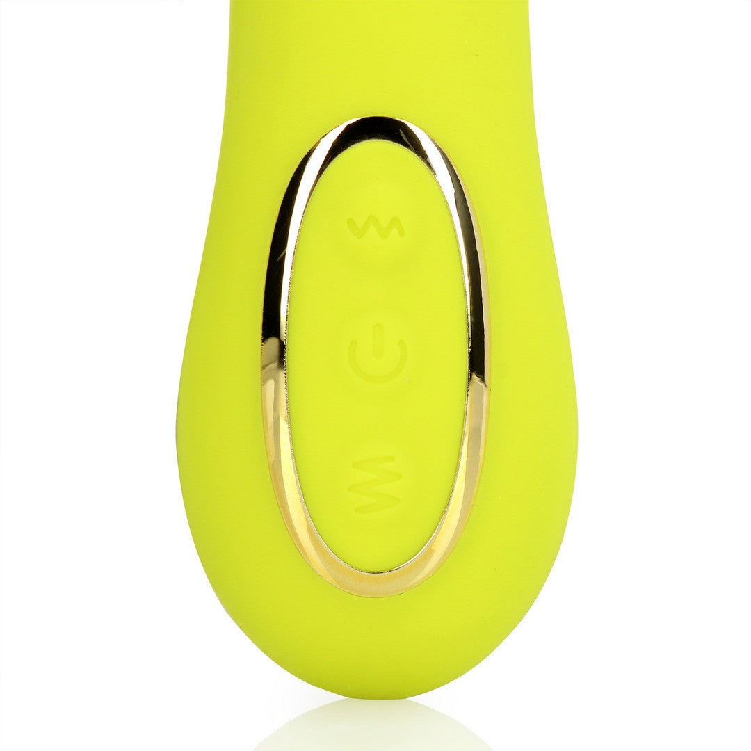 VIBRADOR PARA PUNTO G WIGGLE LIME PASSION LOVELINE