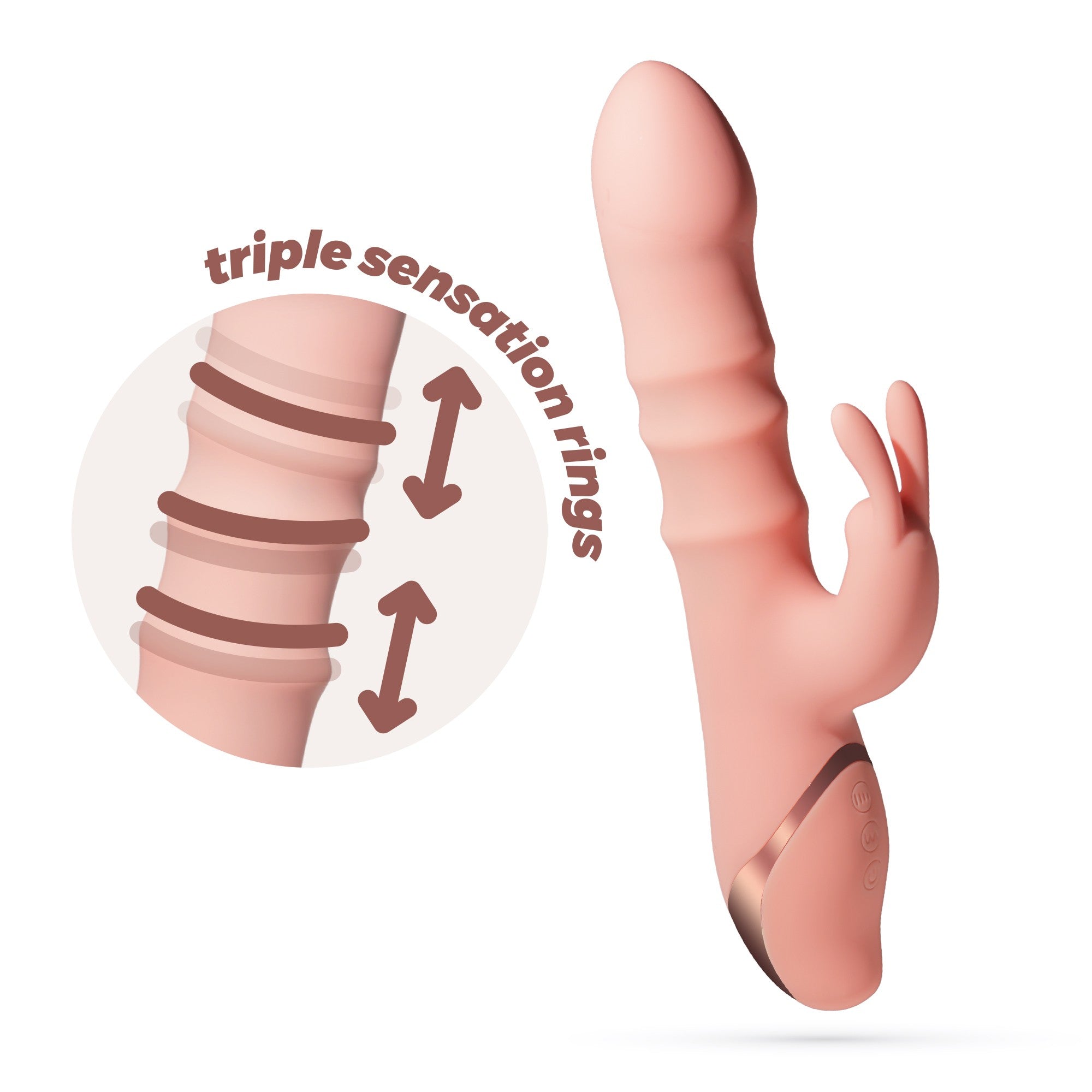 VIBRADOR RINGLORD RABBIT CRUSHIOUS