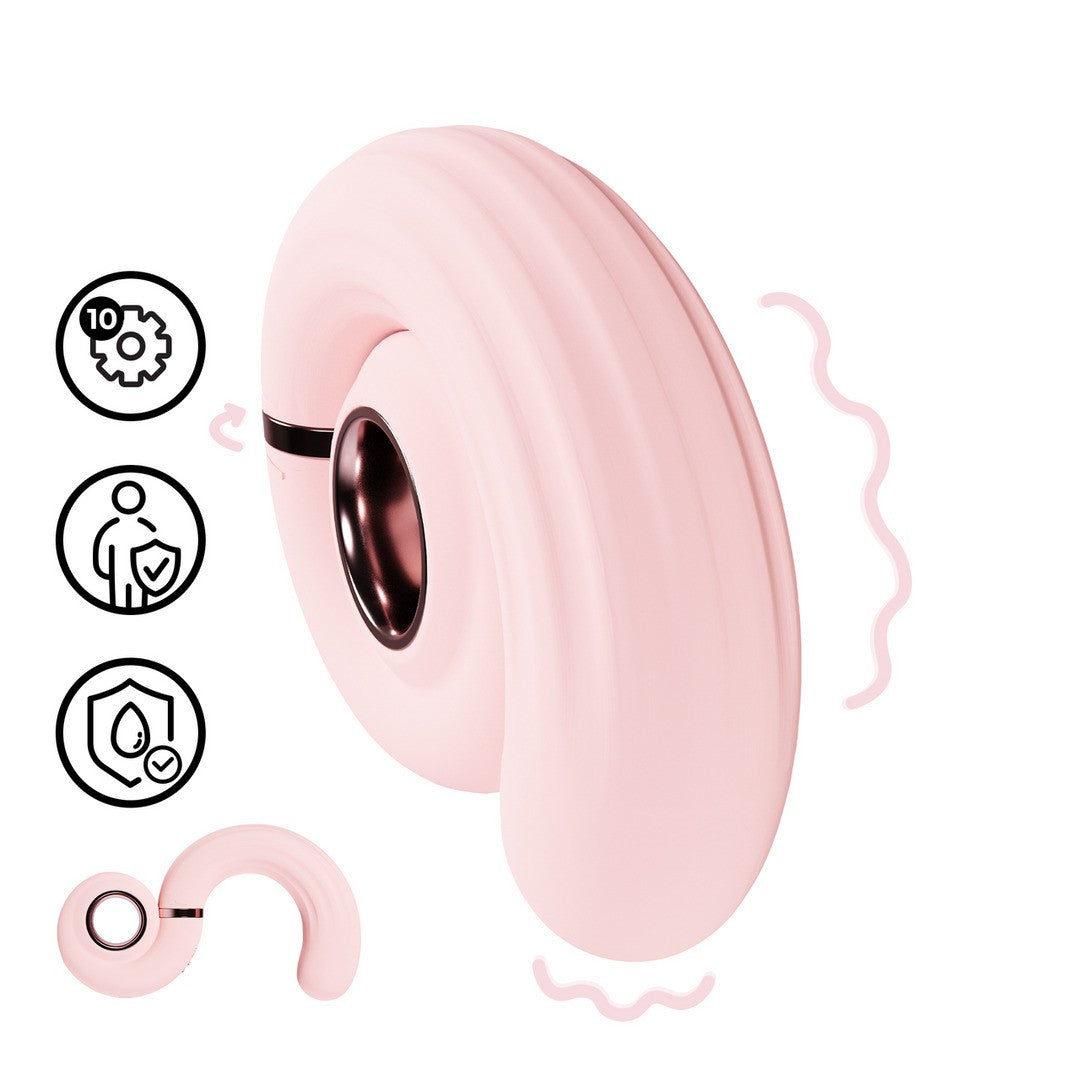 VIBRADOR TOURNER SWIRL ROSA LOVENSE