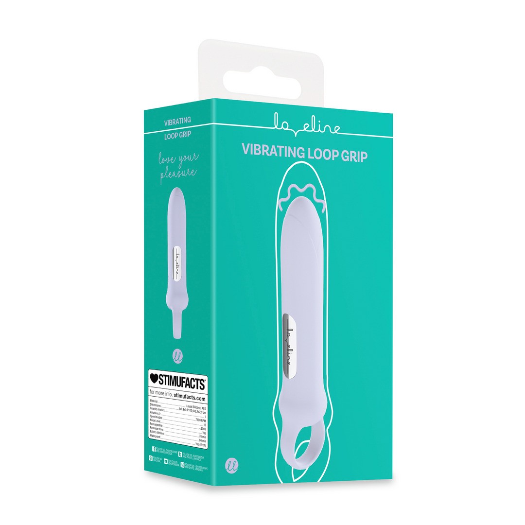 BALA VIBRANTE LOOP GRIP LAVANDA LOVELINE