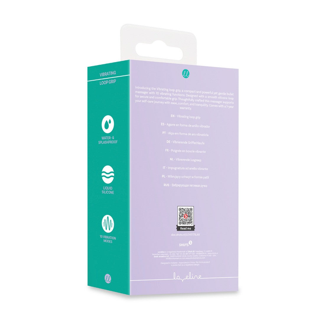 BALA VIBRANTE LOOP GRIP LAVANDA LOVELINE