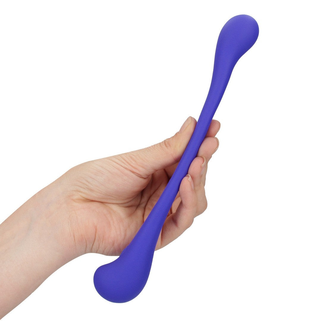 VIBRADOR FLEXIBLE CON MANDO DUAL-ENDED BENDABLE MORADO LOVELINE