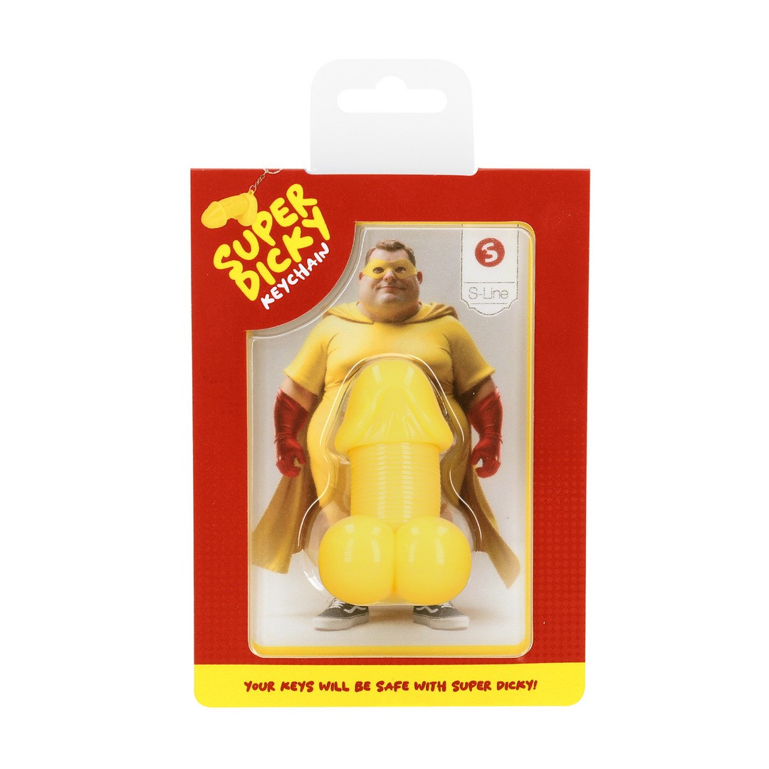 LLAVERO SUPER DICKY AMARILLO S-LINE
