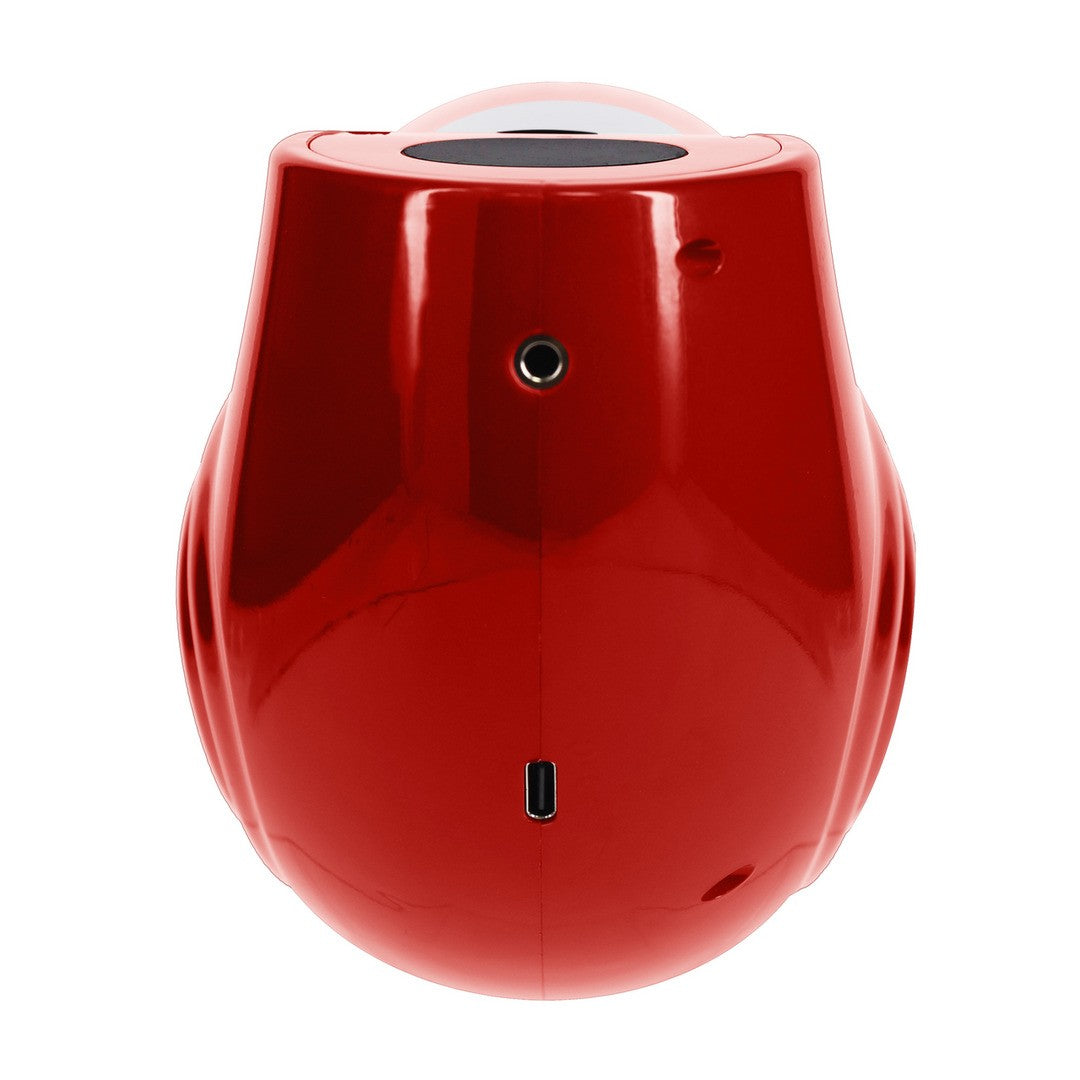 MASTURBADOR VIBRATORIO CON SUCCIÓN E IMPULSO STROKEMATE METALLIC RED PUMPED