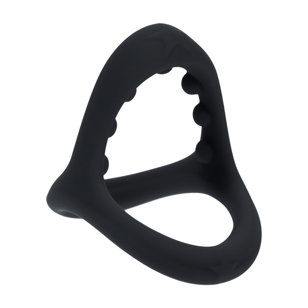 ANILLO PARA EL PENE Y LOS TESTÍCULOS SOFT BEAD GRIP LEVELZ