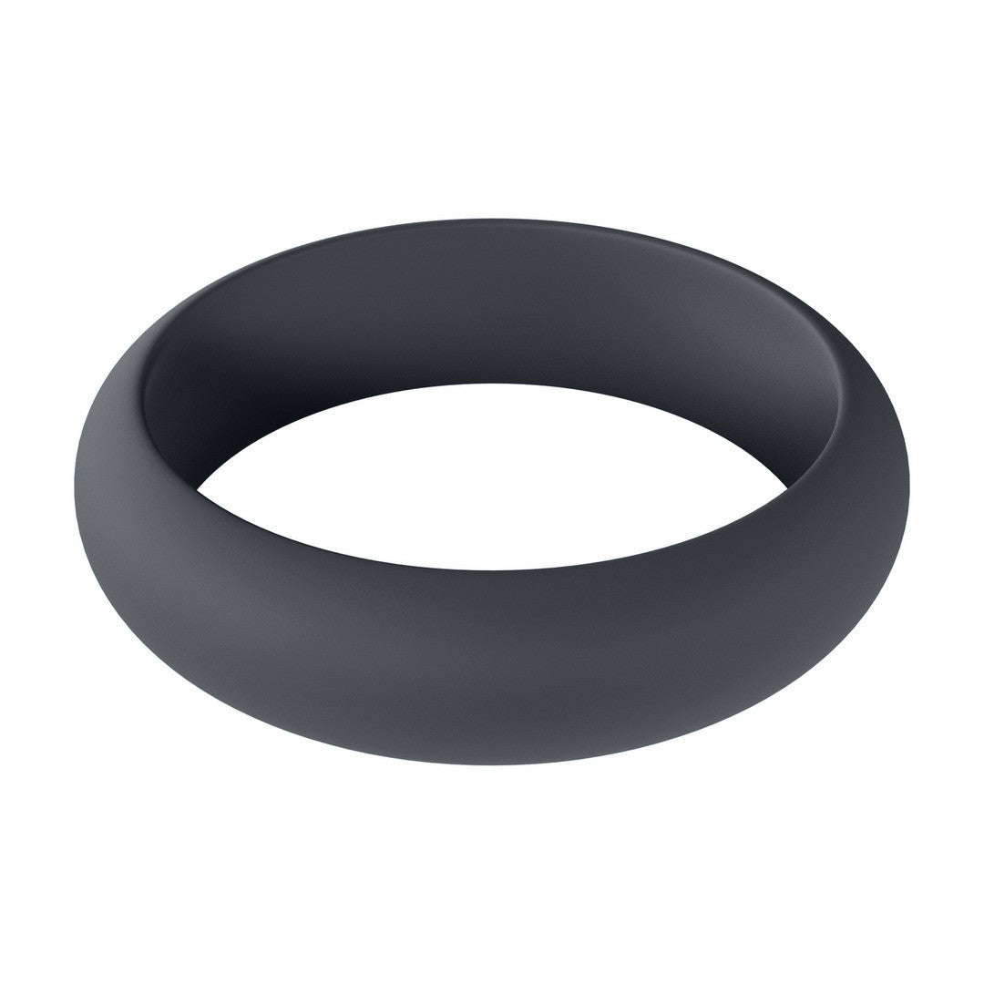 ANILLO PARA EL PENE DE SILICONA WIDE O M 35MM NEGRO LEVELZ