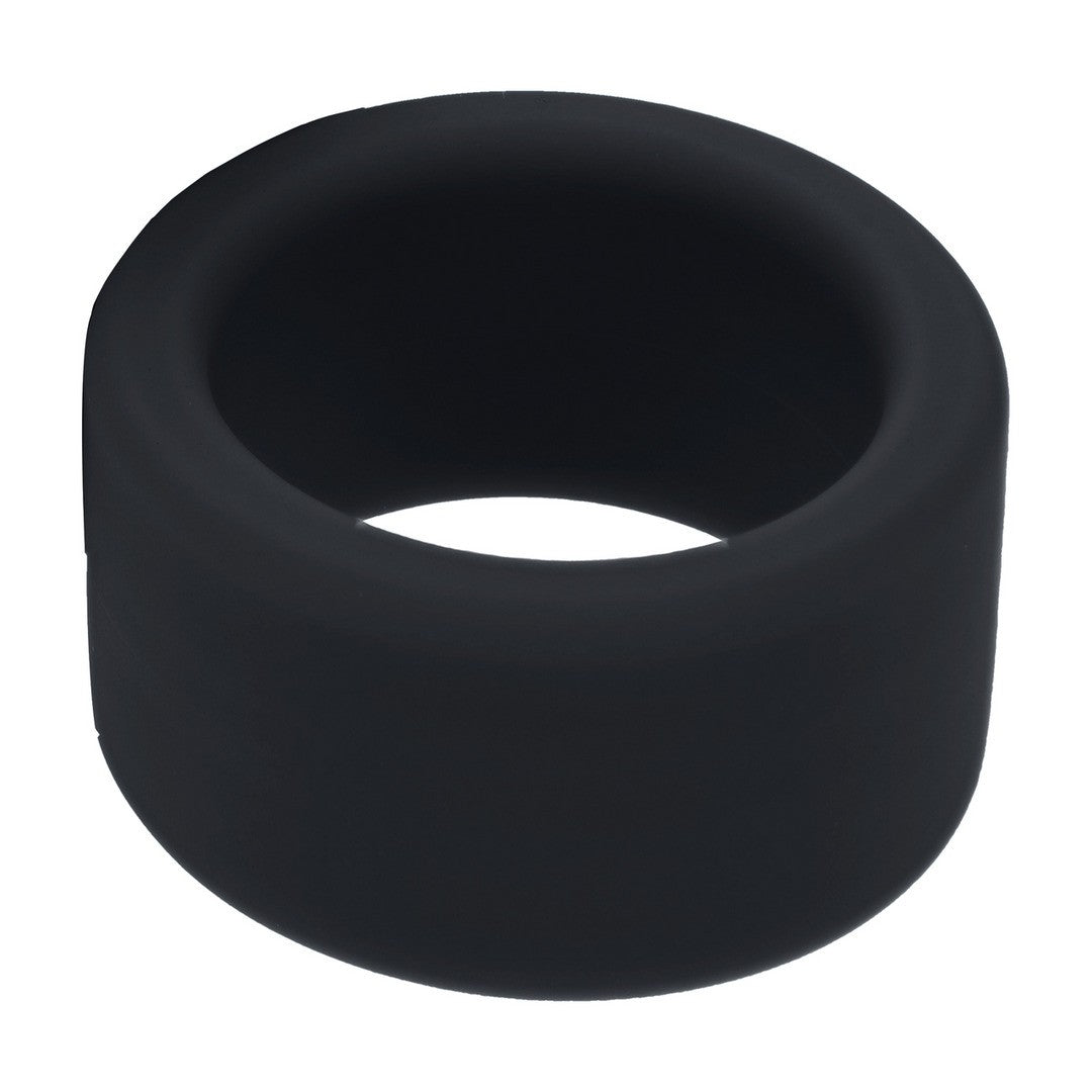 EXTENSOR DE TESTÍCULOS DE SILICONA LÍQUIDA M 34 MM NEGRO LEVELZ