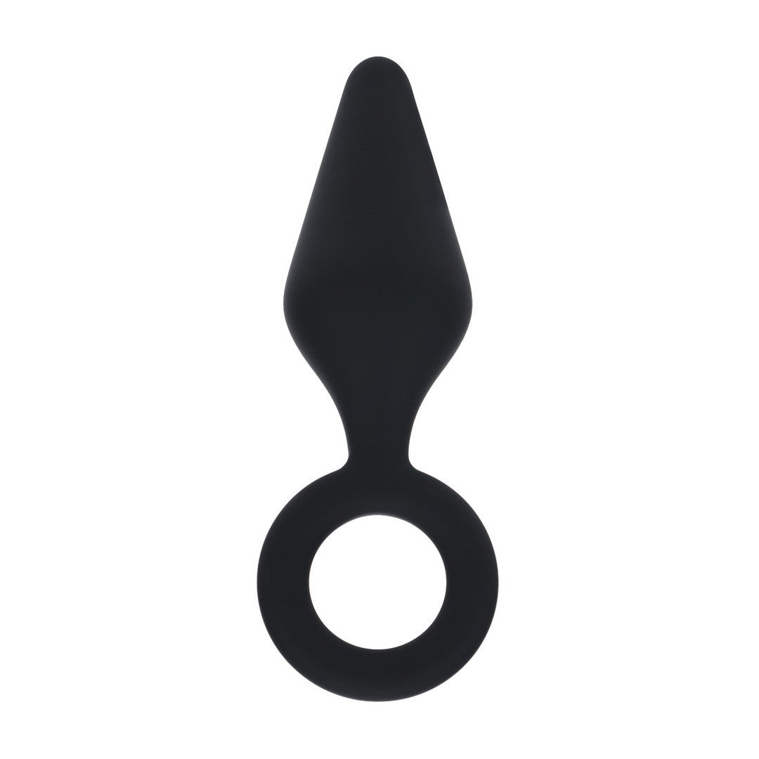 PLUG ANAL DE SILICONA M NEGRO LEVELZ