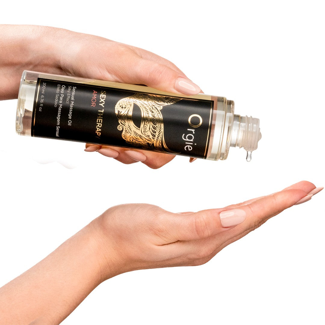 ACEITE DE MASAJE SEXY THERAPY AMOR 200ML ORGIE