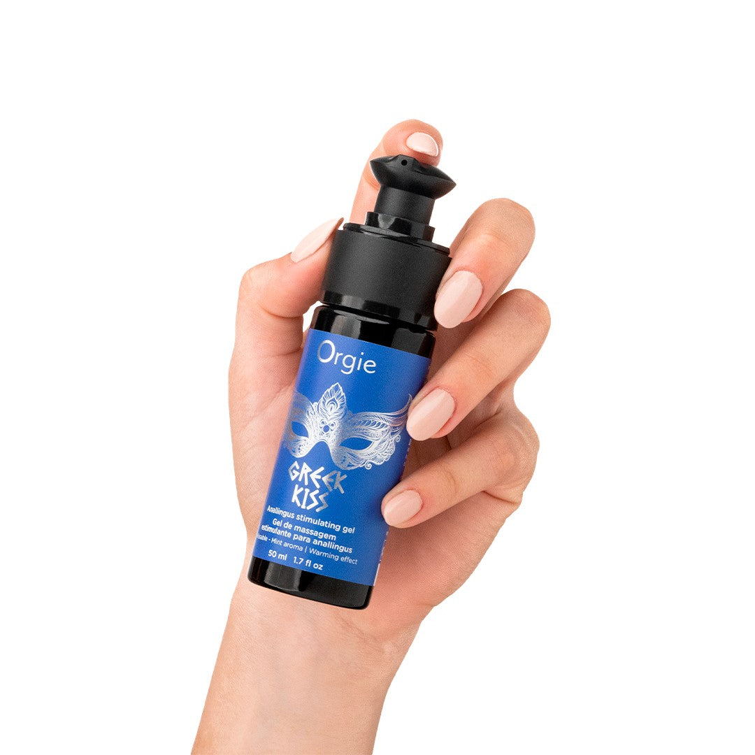 GEL DE MASAJE ANAL CON EFECTO CALOR GREEK KISS 50ML ORGIE