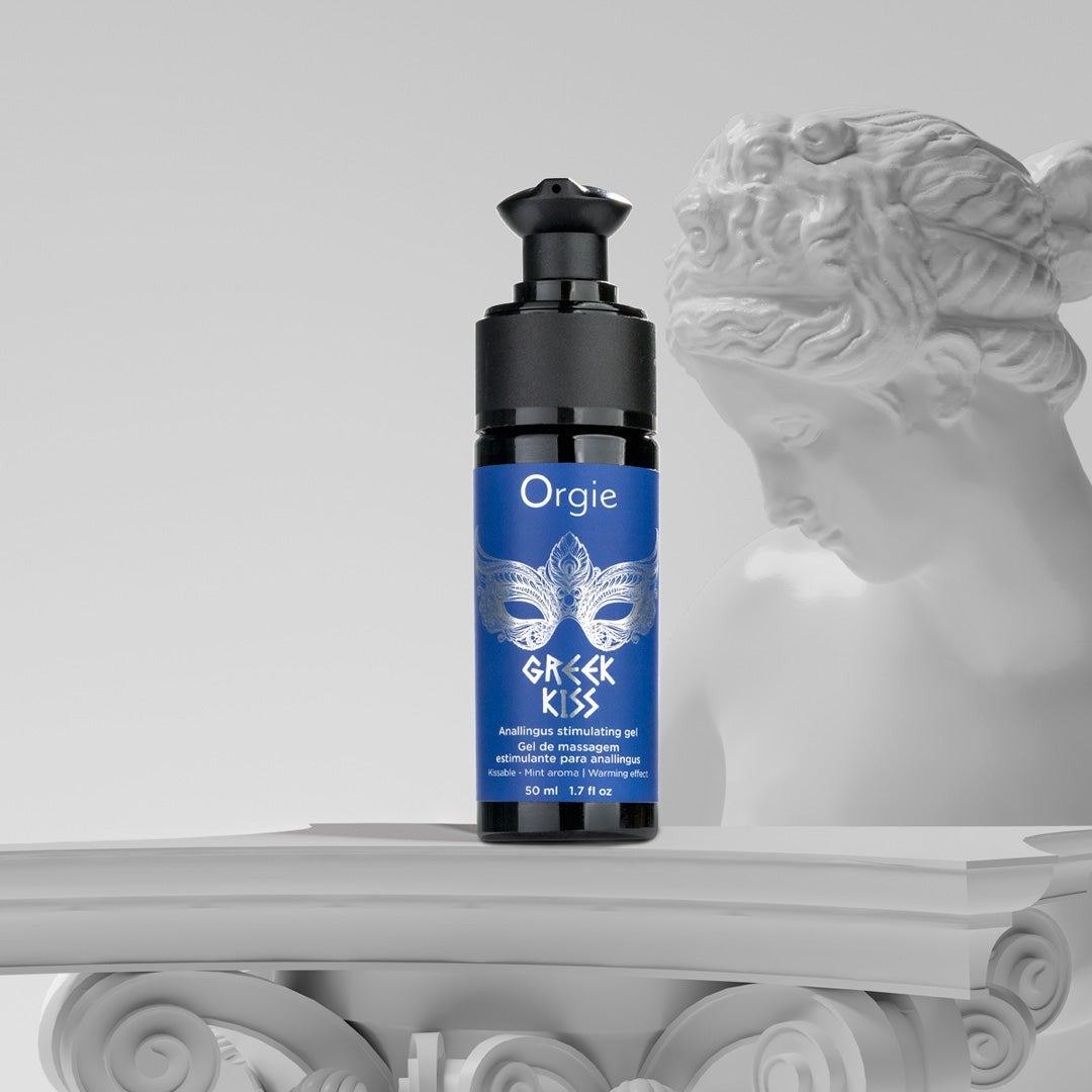 GEL DE MASAJE ANAL CON EFECTO CALOR GREEK KISS 50ML ORGIE